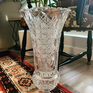 ABP Cut Glass Vase